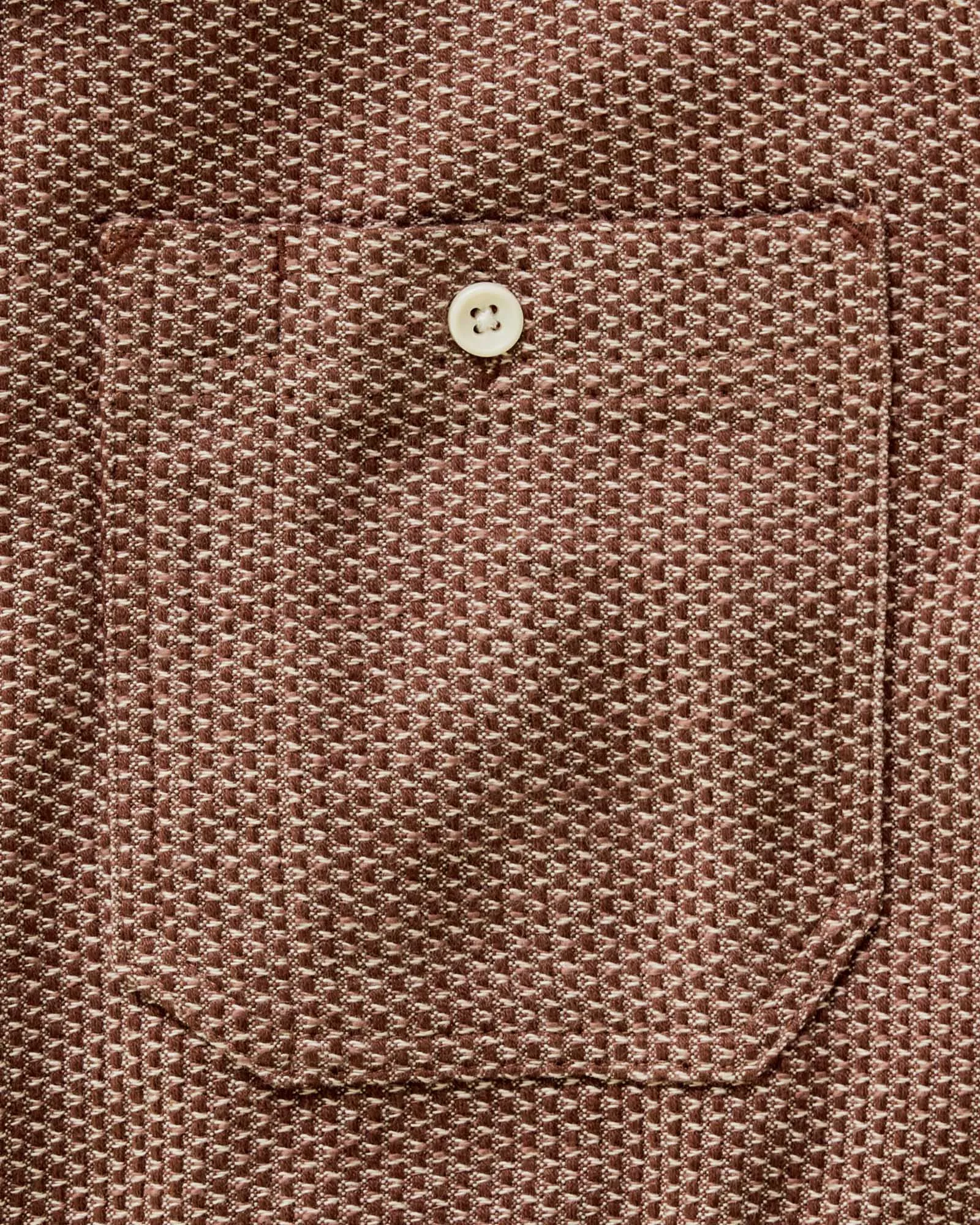 The Utility Shirt | Brick Sashiko | Taylor Stitch sold by Man Ready product image thumbnail 5