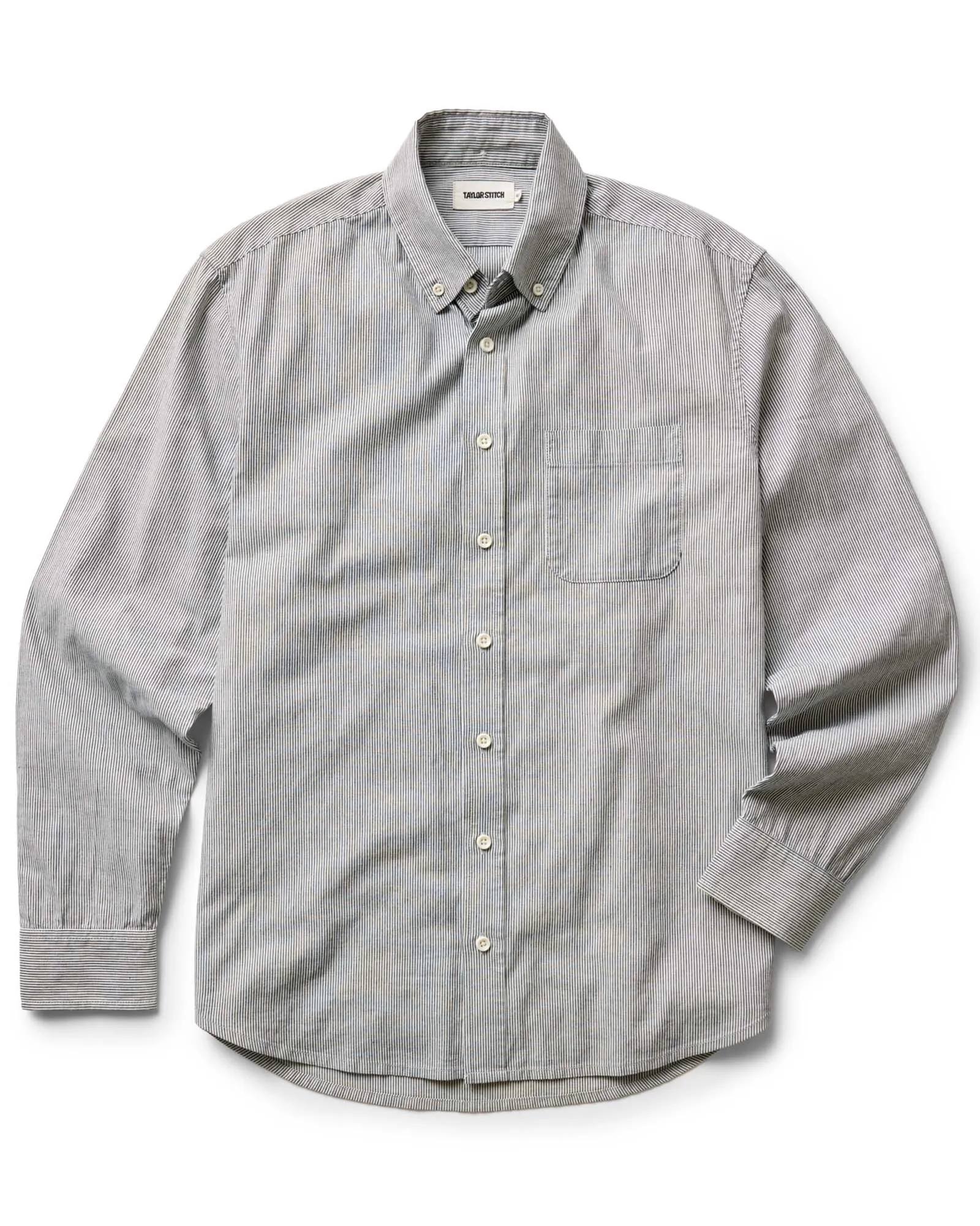 The Jack | Rinsed Indigo Stripe Chambray | Taylor Stitch sold by Man Ready product image thumbnail 3