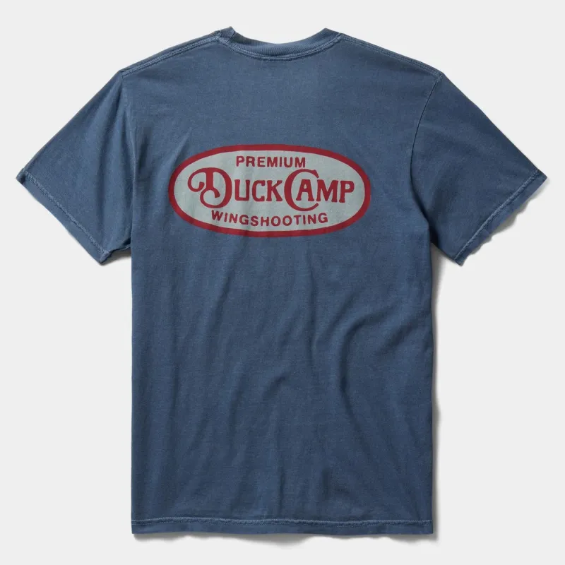 Wingshooting Tee | Dark Denim | Duck Camp sold by Man Ready