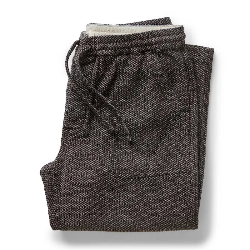 The Breakwater Pant | Charcoal Sashiko | Taylor Stitch sold by Man Ready