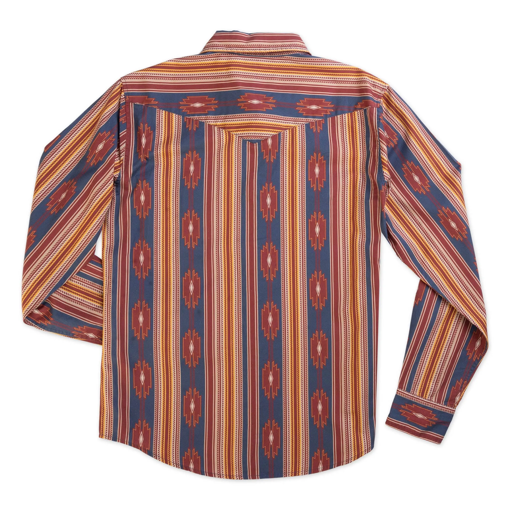 Wyatt Pearl Snap Shirt | Chevron Stripe - Tulsa | Sendero Provisions Co. sold by Man Ready product image thumbnail 2