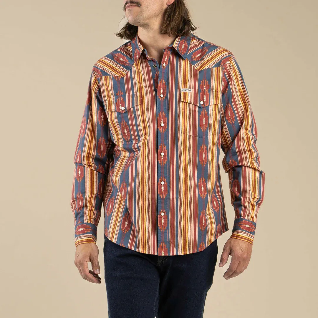 Wyatt Pearl Snap Shirt | Chevron Stripe - Tulsa | Sendero Provisions Co. sold by Man Ready product image thumbnail 3