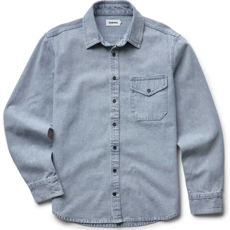 The Cadet Shirt | Washed Indigo Oxford | Taylor Stitch made by Taylor Stitch