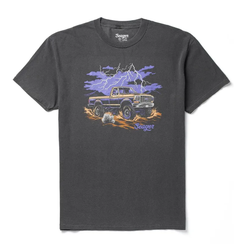 Mud Romp Tee | Pigment Black | Seager Co. made by Seager