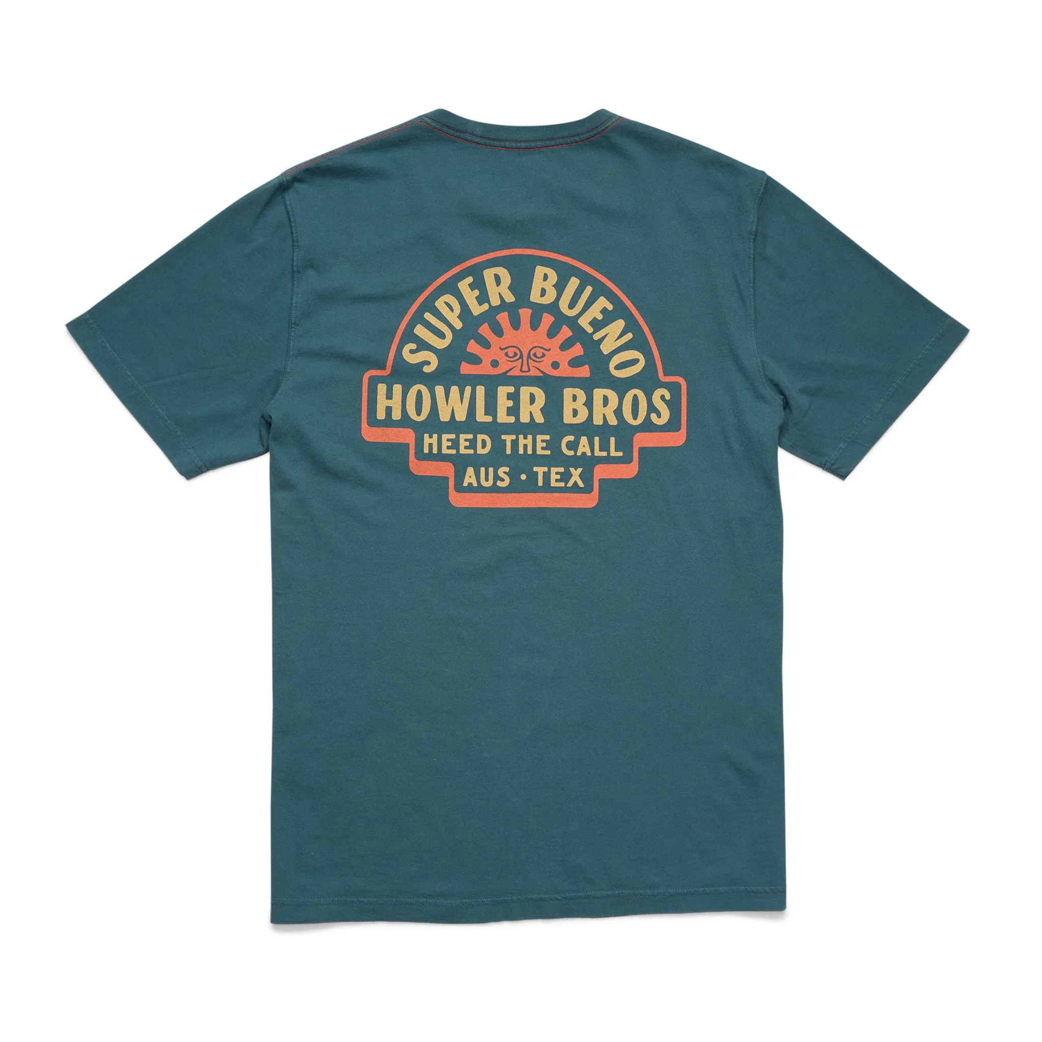 Super Bueno Sol Pocket Tee | Storm | Howler Bros sold by Man Ready
