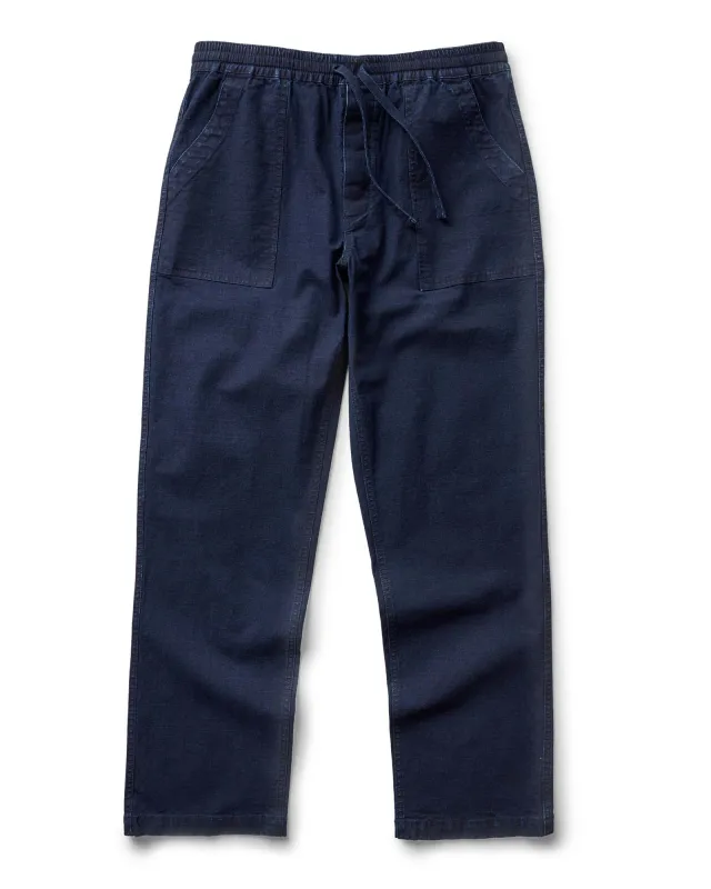 The Breakwater Pant | Rinsed Indigo Ripstop | Taylor Stitch sold by Man Ready