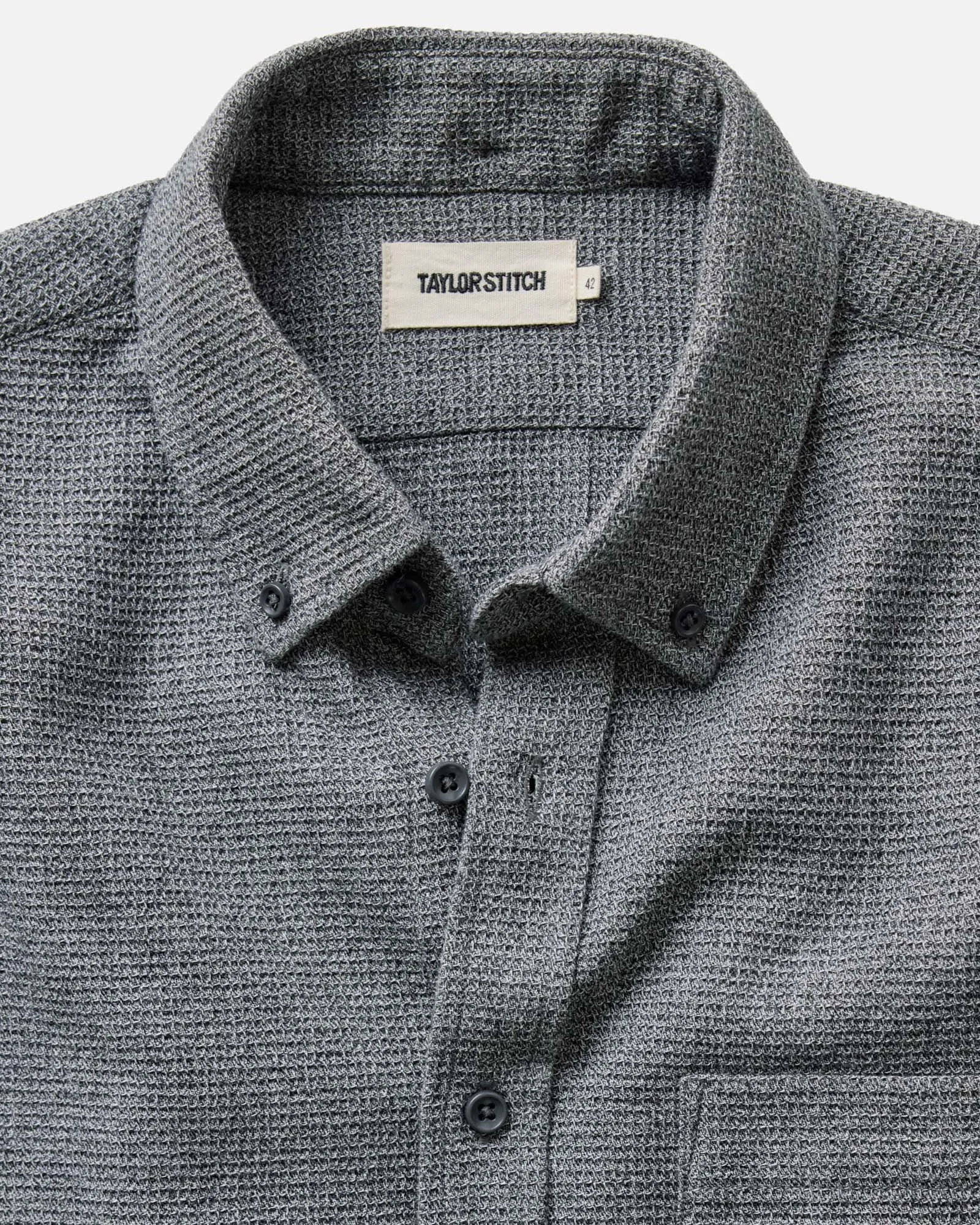 The Jack | Charcoal Twist Waffle | Taylor Stitch sold by Man Ready product image thumbnail 4