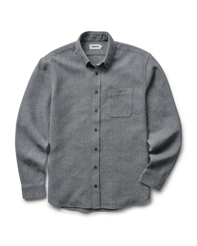 The Jack | Charcoal Twist Waffle | Taylor Stitch sold by Man Ready