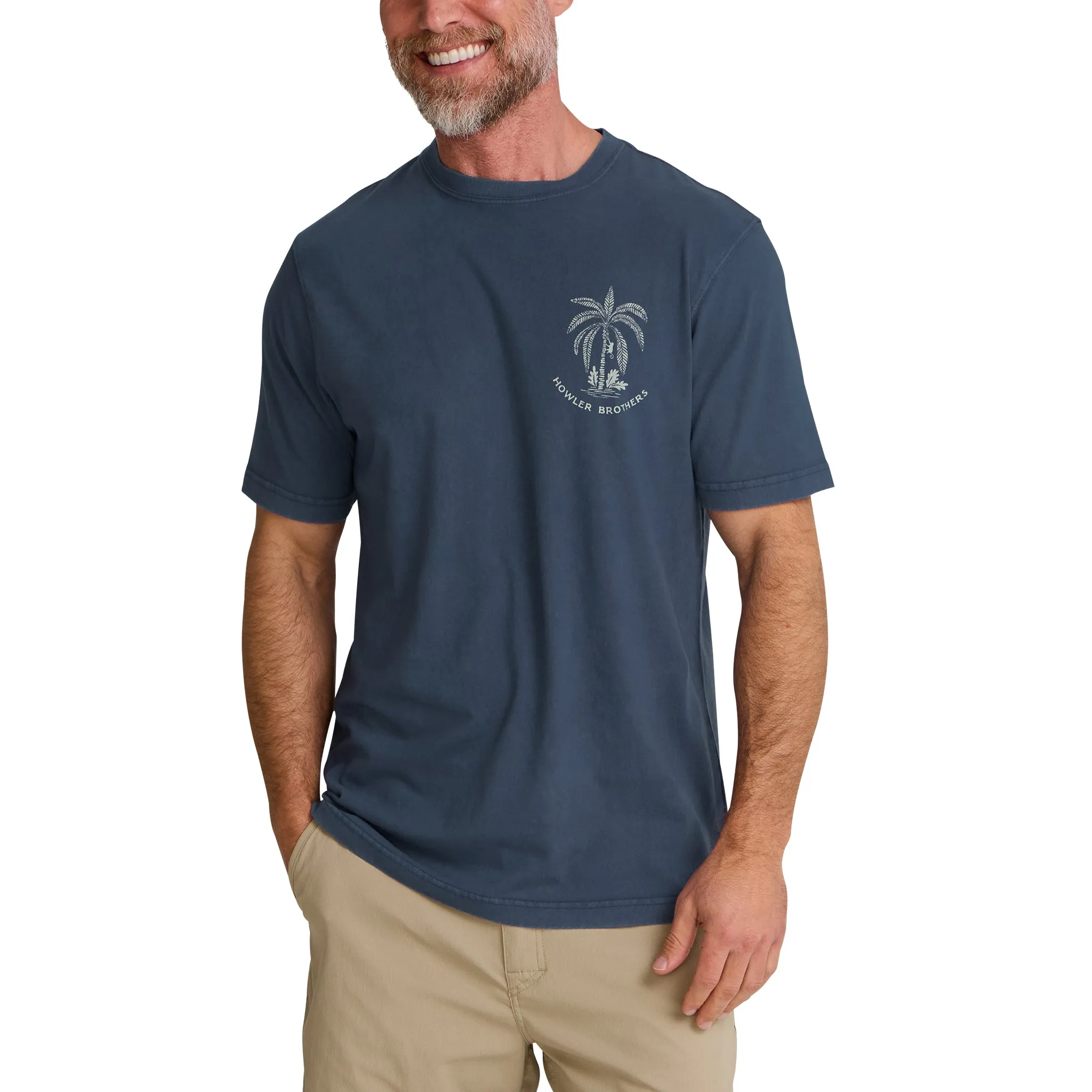 Palmetto Print Tee | Key Largo | Howler Bros sold by Man Ready product image thumbnail 4