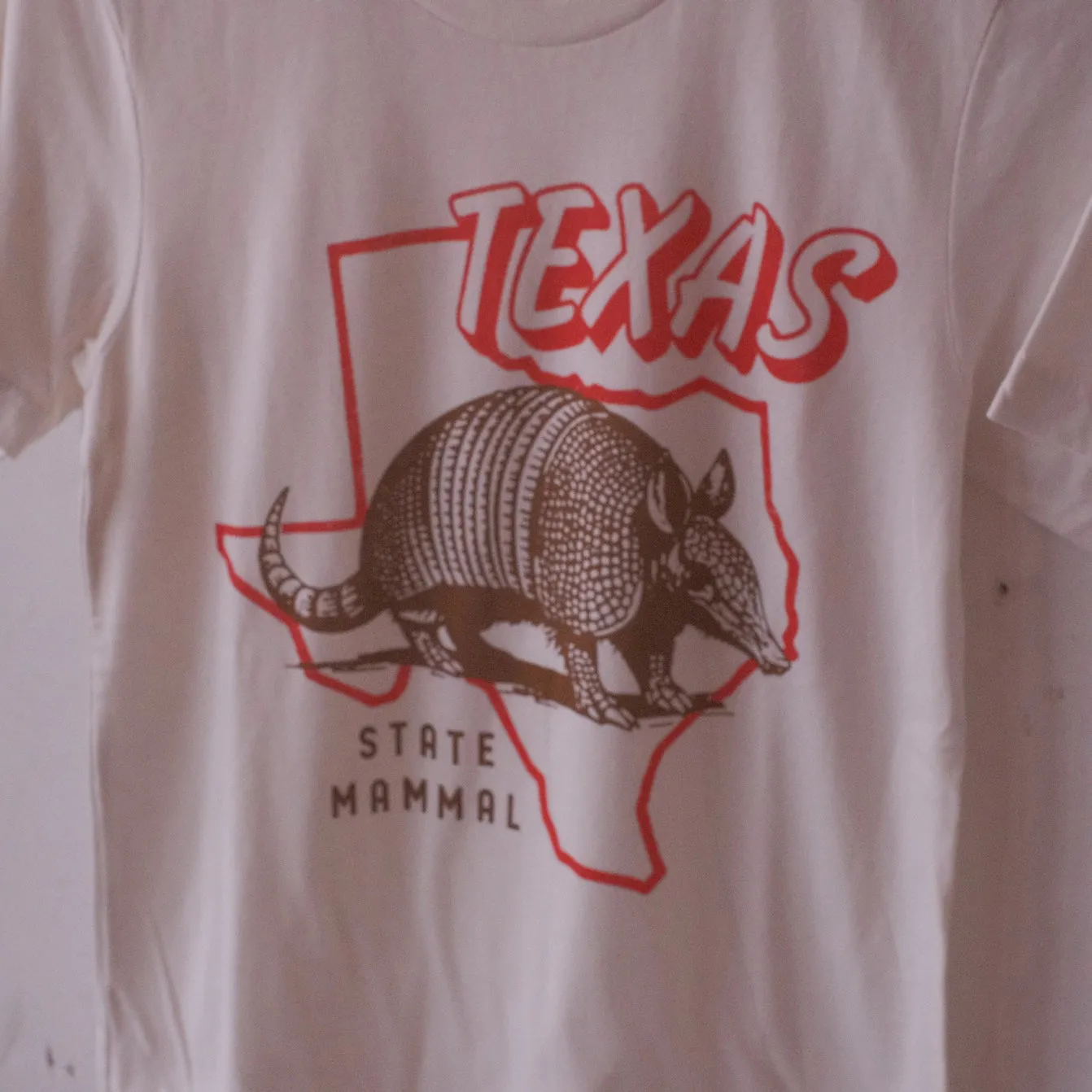 Armadillo State Mammal Texas Tee | Norman Roscoe sold by Man Ready product image thumbnail 2