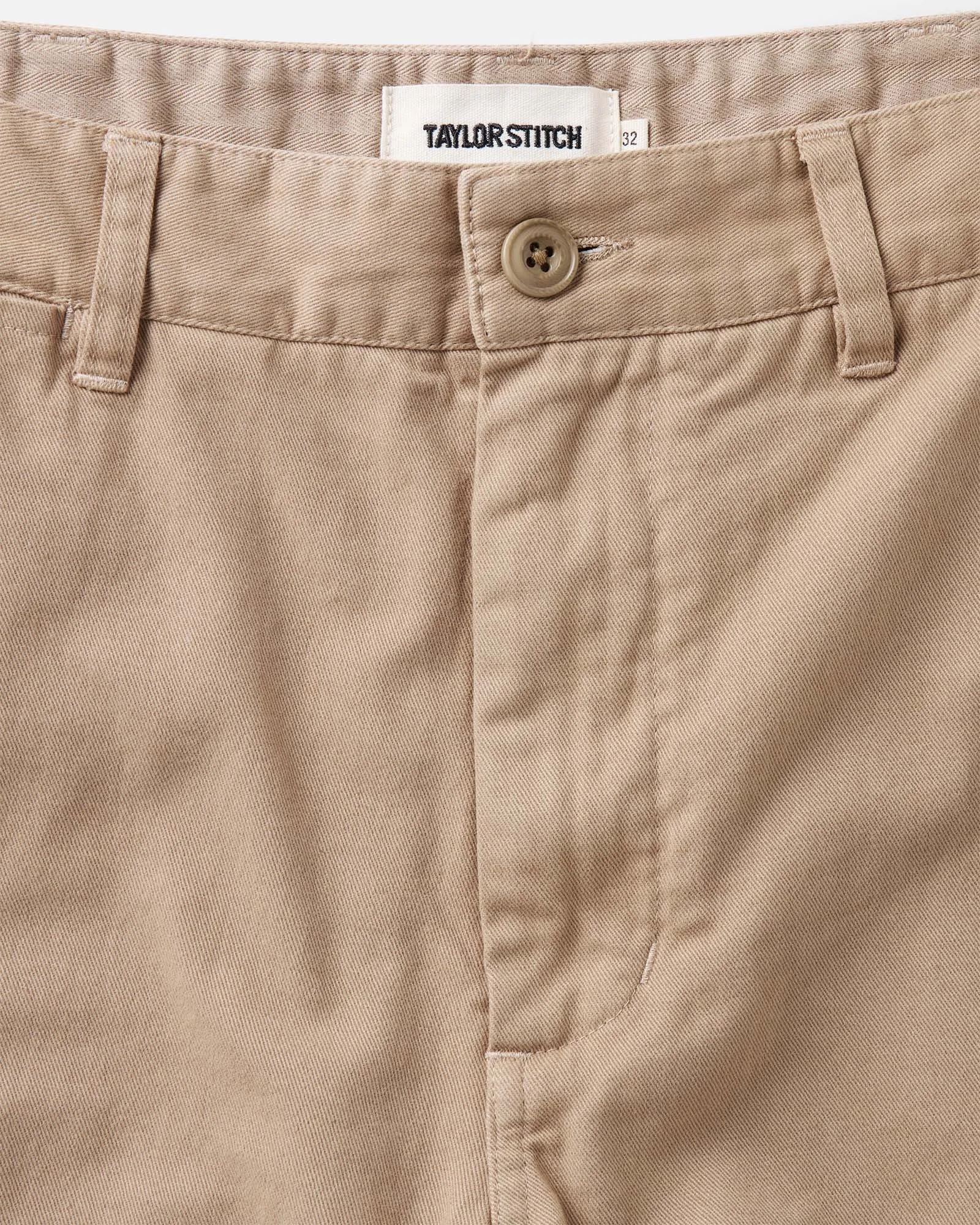 The Foundation Short | Organic Khaki | Taylor Stitch sold by Man Ready product image thumbnail 3