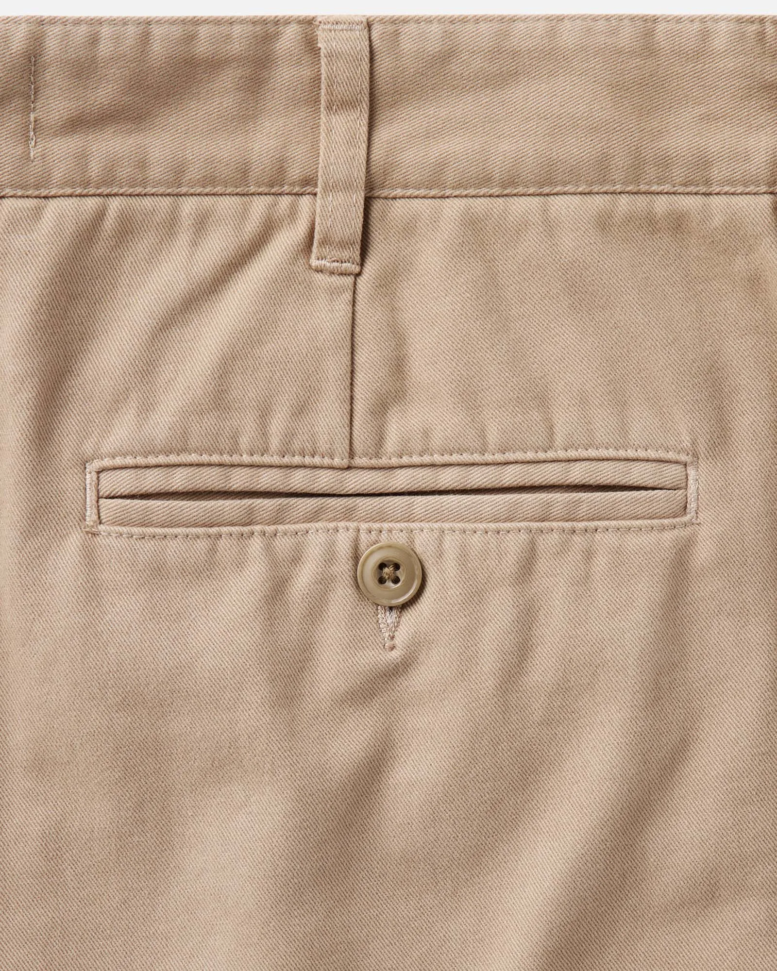 The Foundation Short | Organic Khaki | Taylor Stitch sold by Man Ready product image thumbnail 4