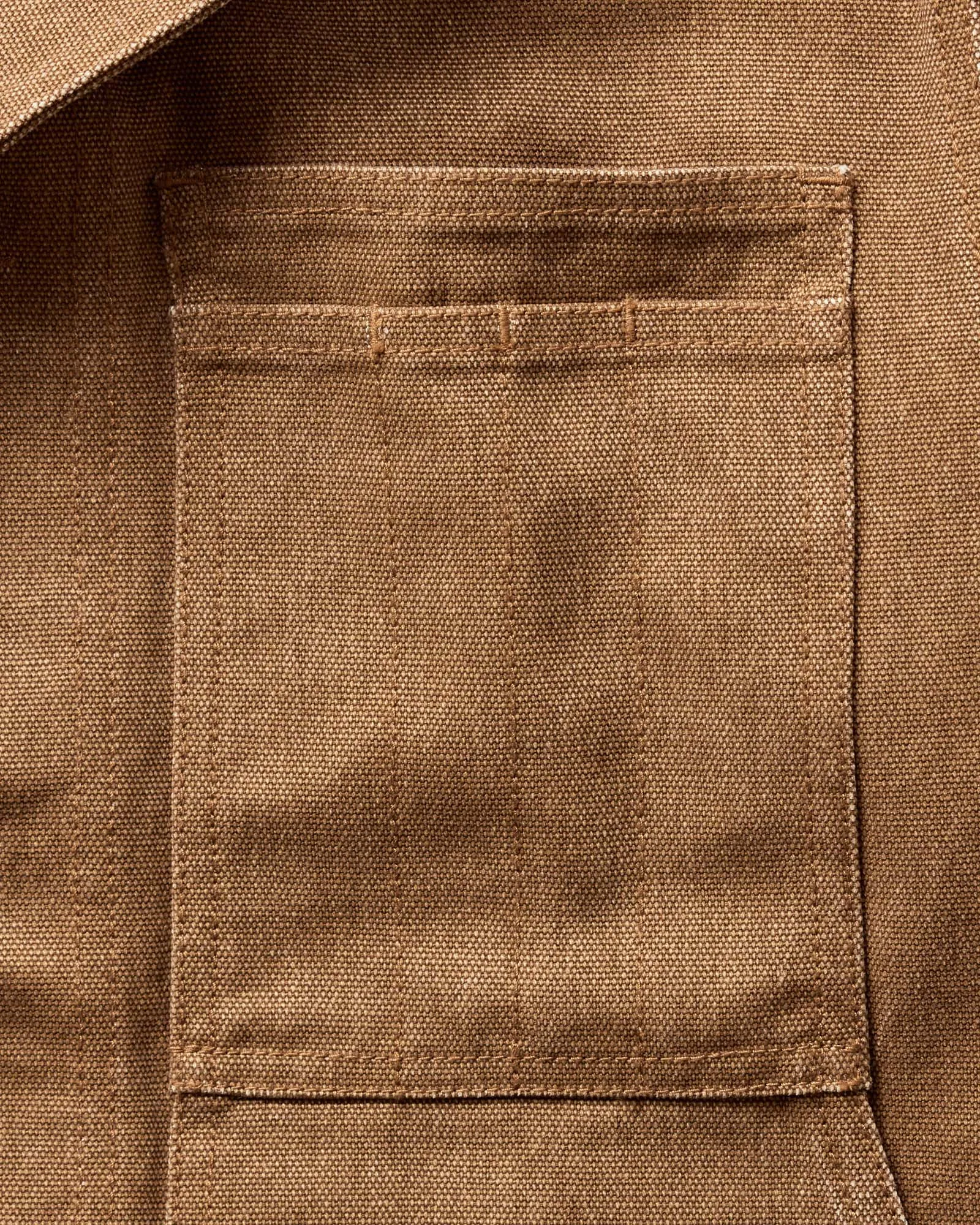 The Longshore Jacket | Tobacco Chipped Canvas | Taylor Stitch sold by Man Ready product image thumbnail 4