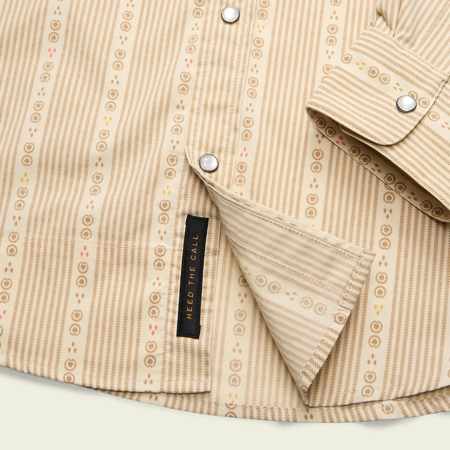 H Bar B Tech Longsleeve | Supernova Stripe : Leche | Howler Bros sold by Man Ready product image thumbnail 3