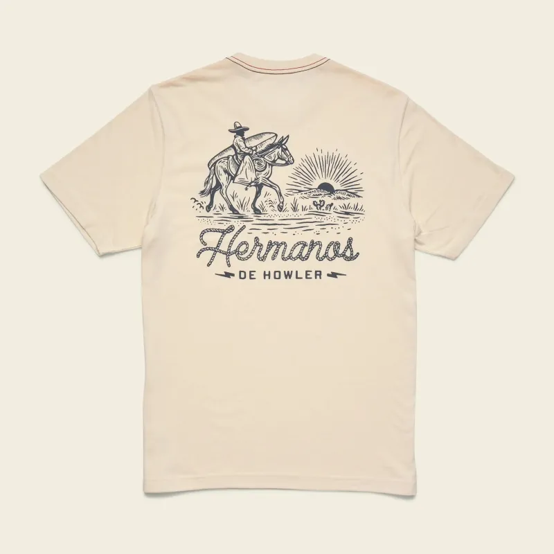 Sunset Rider Tee | Natural | Howler Bros sold by Man Ready