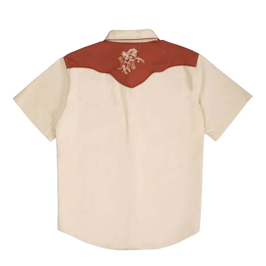 The Cody Western S/S Shirt | Oat | Sendero Provisions Co sold by Man Ready product image thumbnail 2