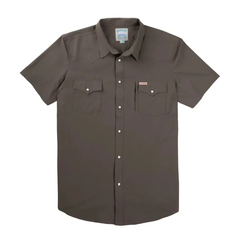 Confluence Tech S/S Shirt | Desert Sage | Sendero Provisions Co sold by Man Ready