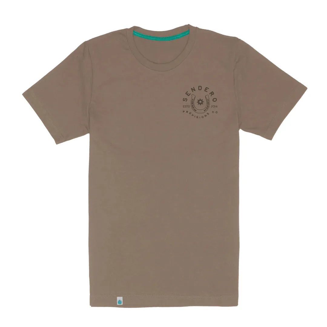 No Luck Tee | Light Brown | Sendero Provisions Co sold by Man Ready product image thumbnail 2