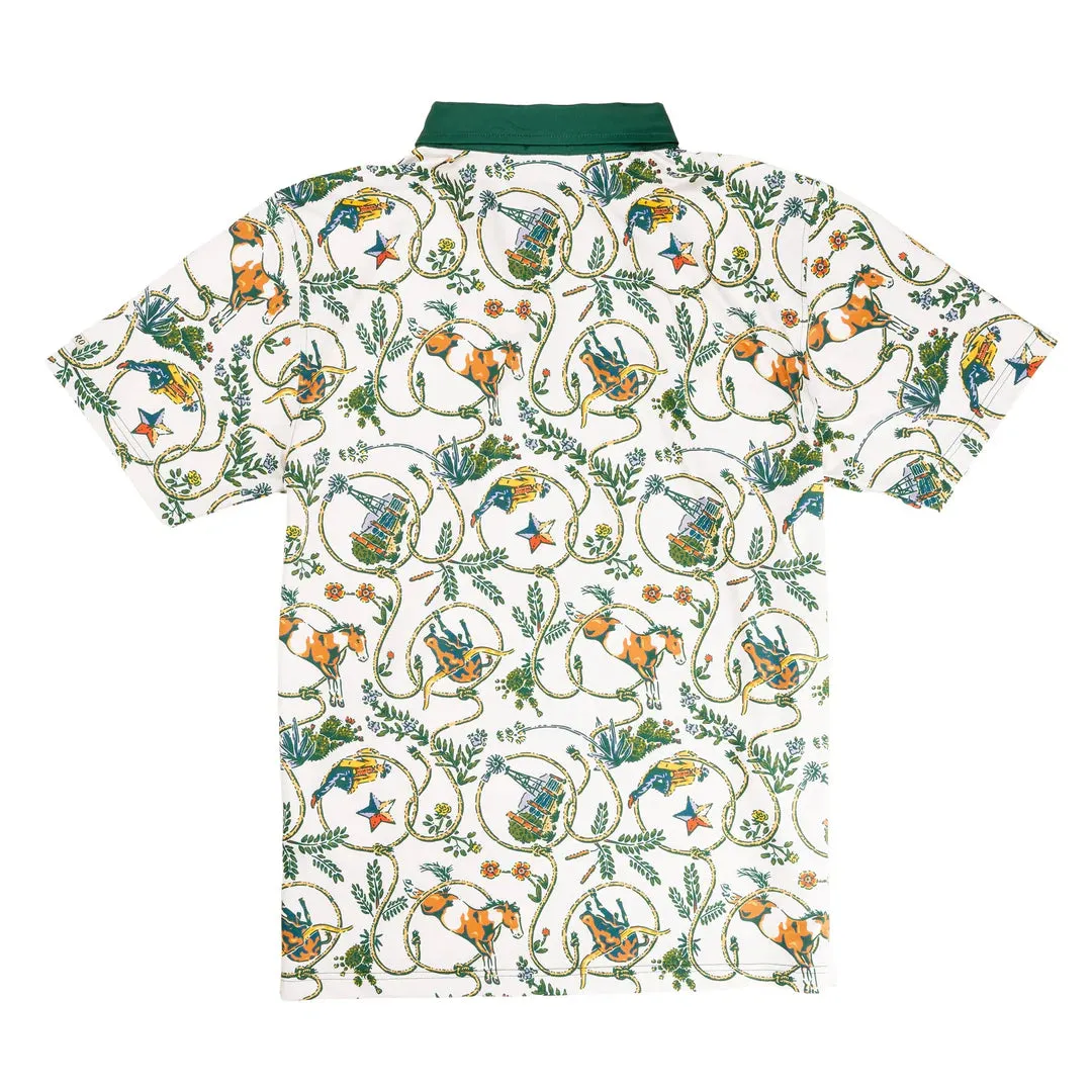 High Noon Performance Polo | Rope Print | Sendero Provisions Co sold by Man Ready product image thumbnail 2