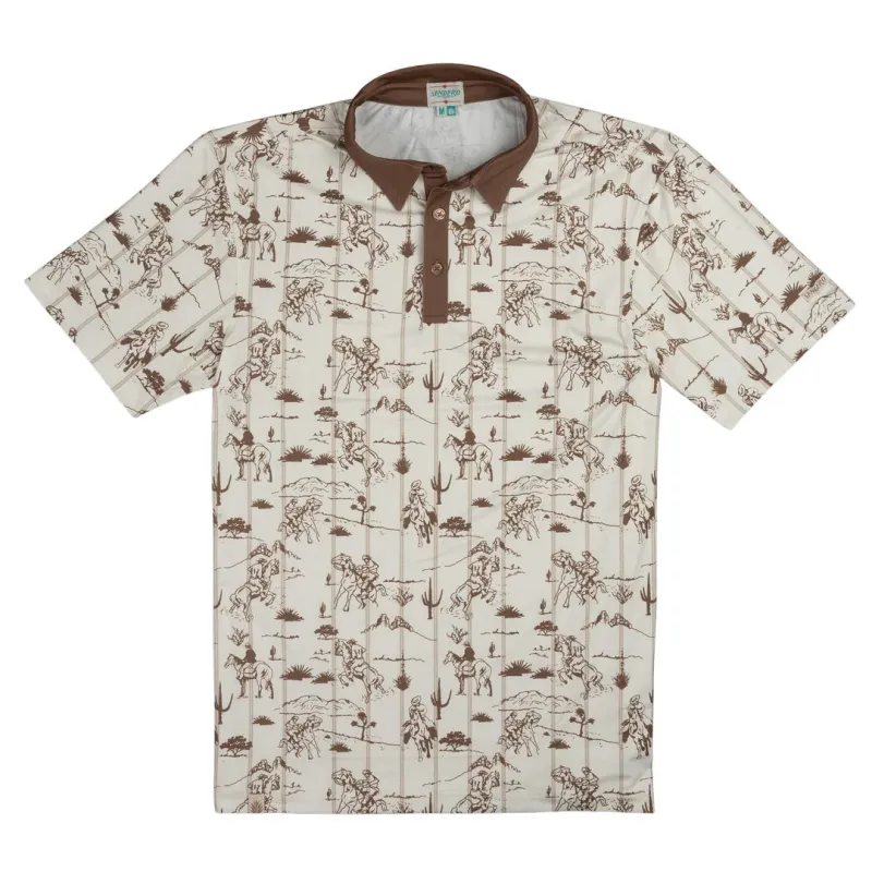 High Noon Performance Polo | Desert Rodeo | Sendero Provisions Co sold by Man Ready