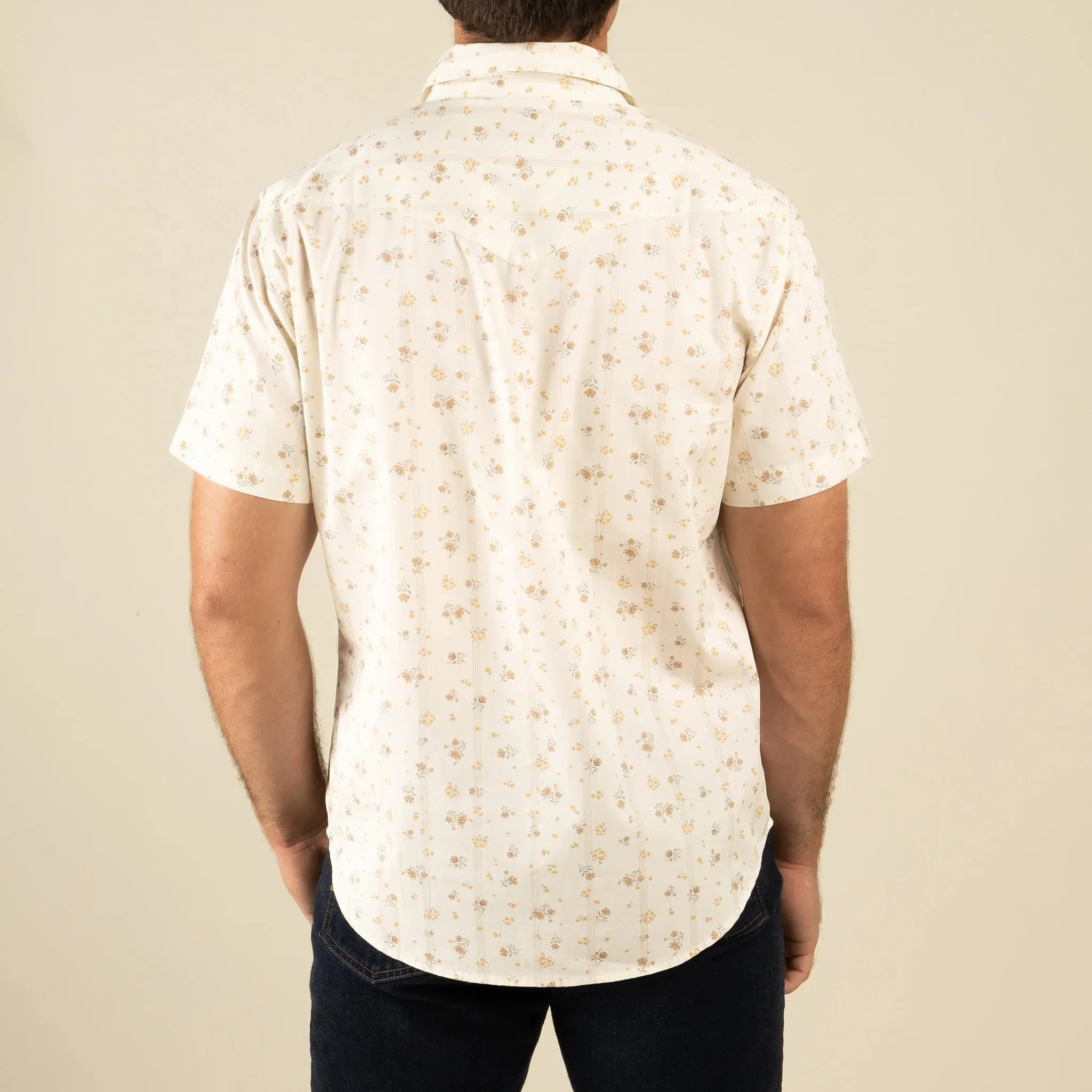 The Wyatt Pearl Snap S/S Shirt | Dust Bloom | Sendero Provisions Co sold by Man Ready product image thumbnail 4