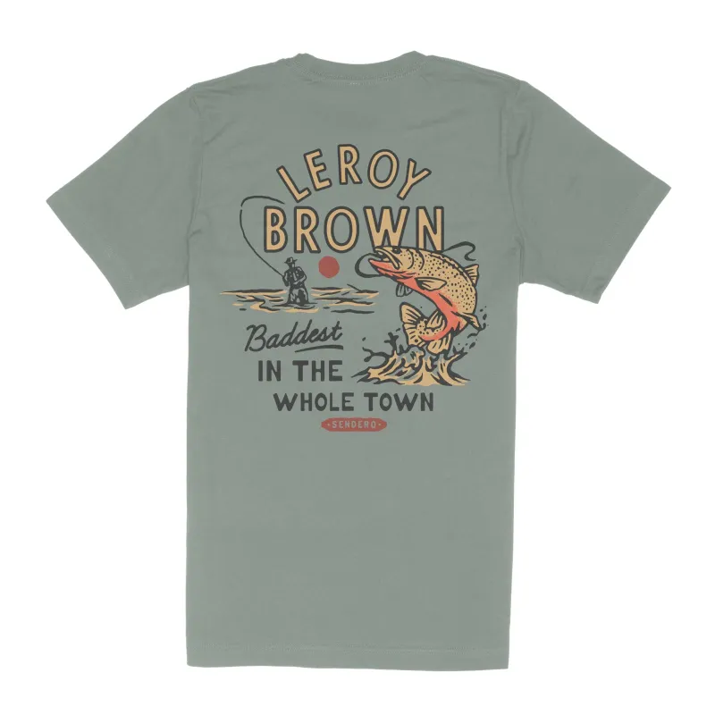 Leroy Brown Tee | Laguna | Sendero Provisions Co sold by Man Ready