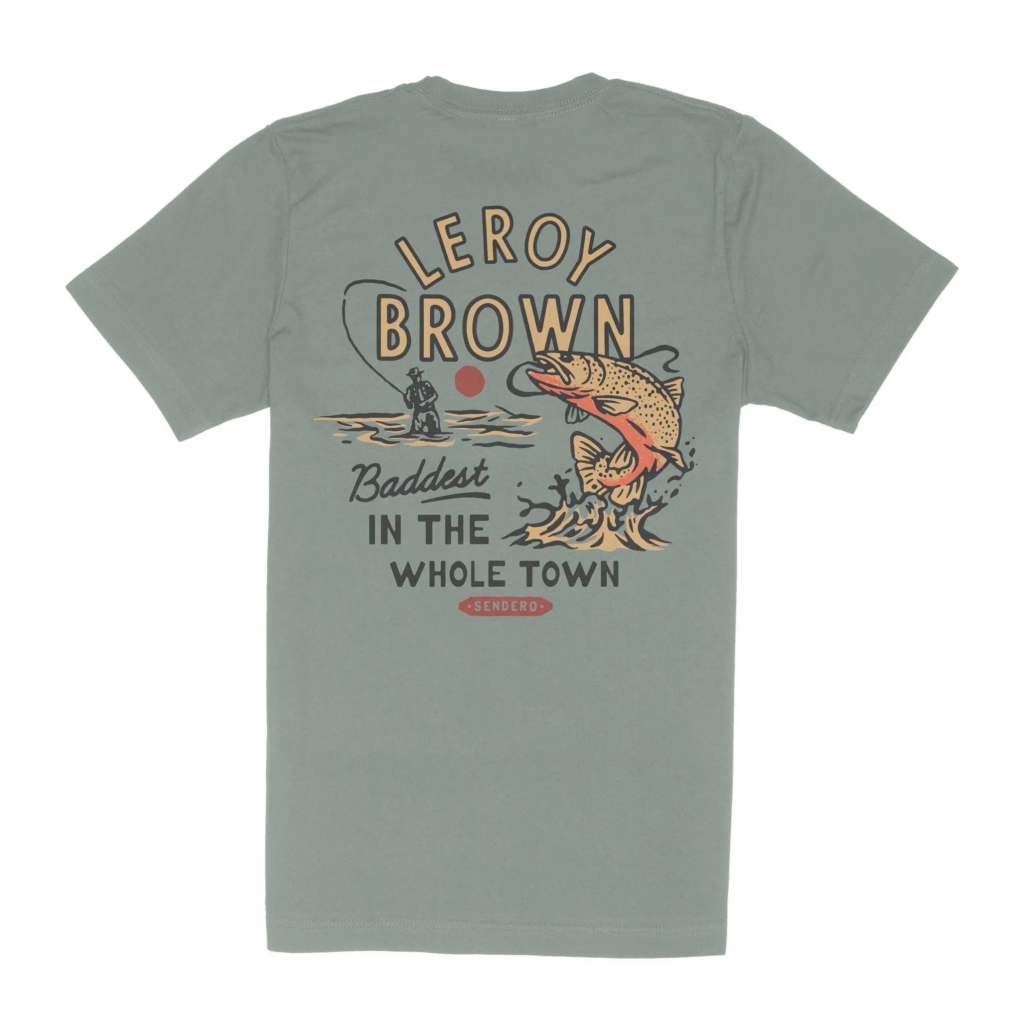 Leroy Brown Tee | Laguna | Sendero Provisions Co sold by Man Ready