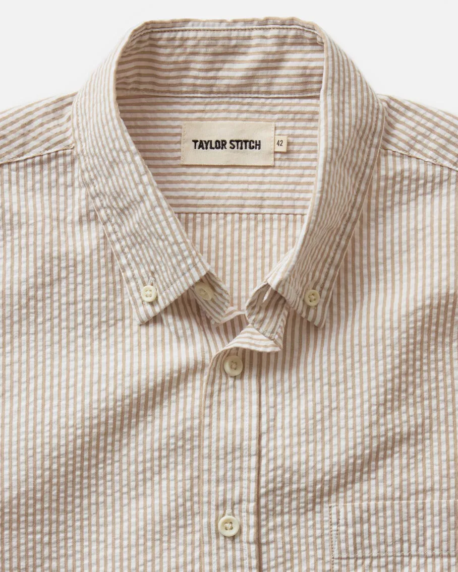 The Jack | Sand Stripe Seersucker | Taylor Stitch sold by Man Ready product image thumbnail 3