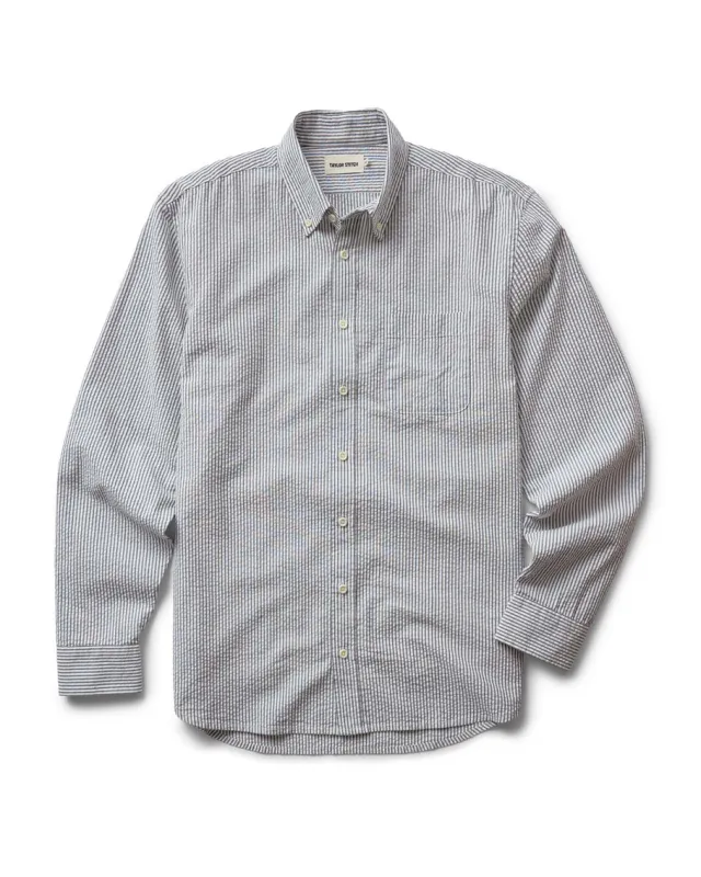 The Jack | Navy Stripe Seersucker | Taylor Stitch made by Taylor Stitch