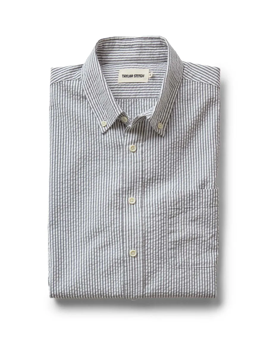 The Jack | Navy Stripe Seersucker | Taylor Stitch sold by Man Ready product image thumbnail 2
