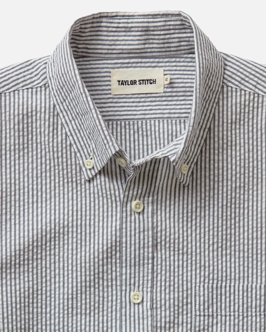 The Jack | Navy Stripe Seersucker | Taylor Stitch sold by Man Ready product image thumbnail 3
