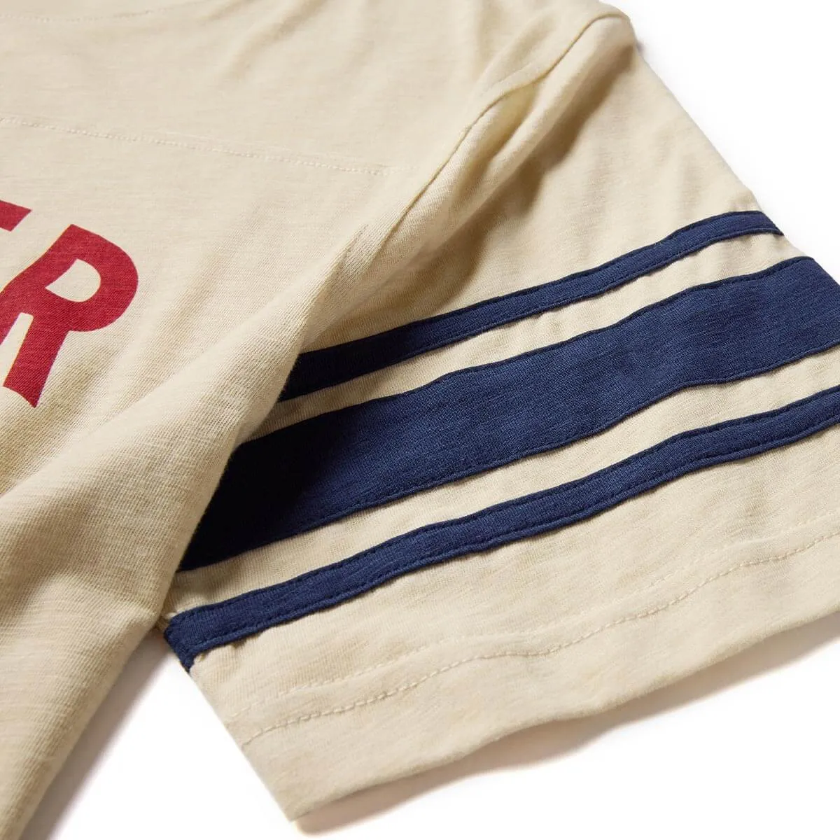 Riggins Crew Tee | Cream | Seager Co. sold by Man Ready product image thumbnail 4