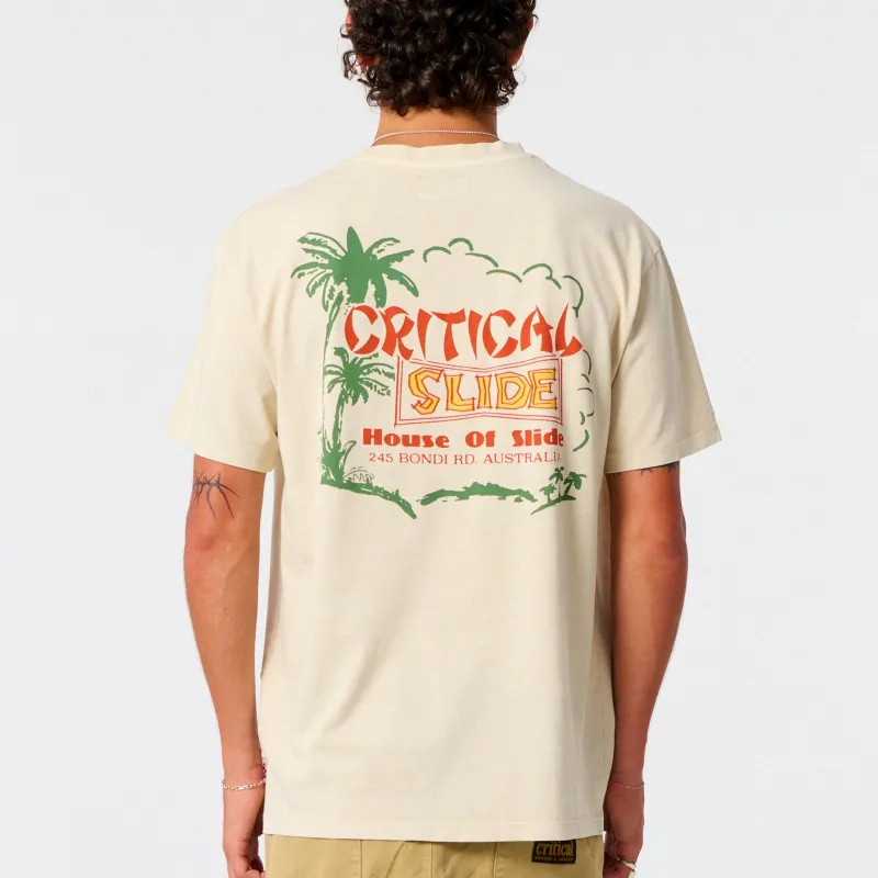 Matchbox Tee | Ecru | Critical Slide made by Man Ready