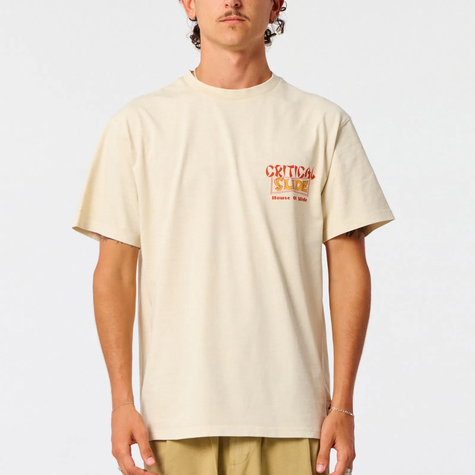 Matchbox Tee | Ecru | Critical Slide sold by Man Ready product image thumbnail 2