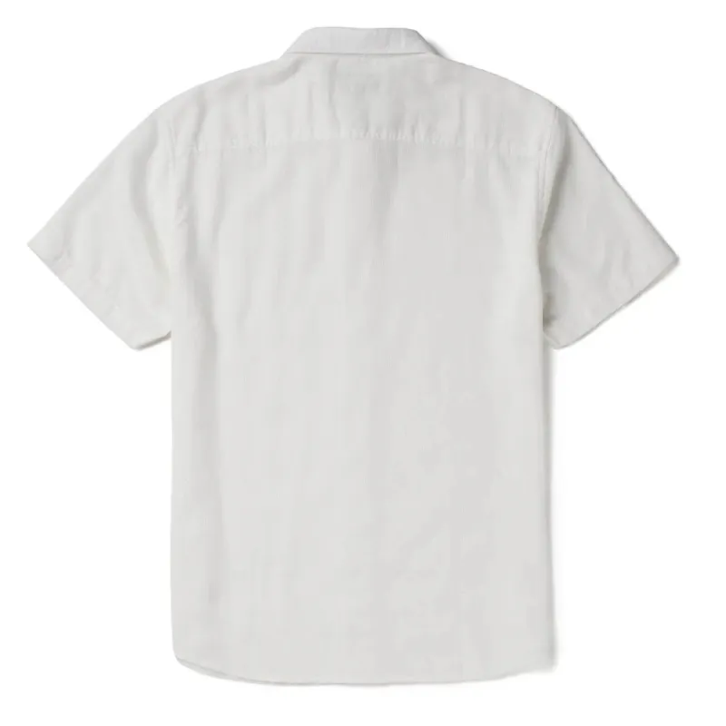 Caldera S/S Shirt | Vintage White | Seager Co. made by Seager
