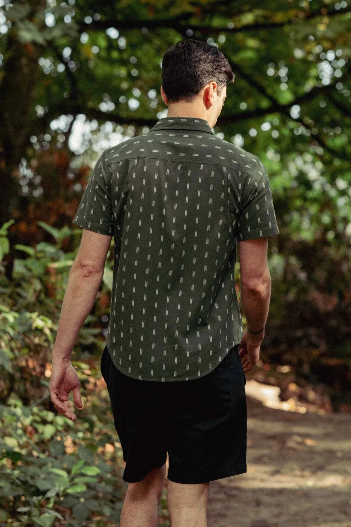 Harbor Slim Shirt | Thyme Arrows | Bridge & Burn sold by Man Ready product image thumbnail 5