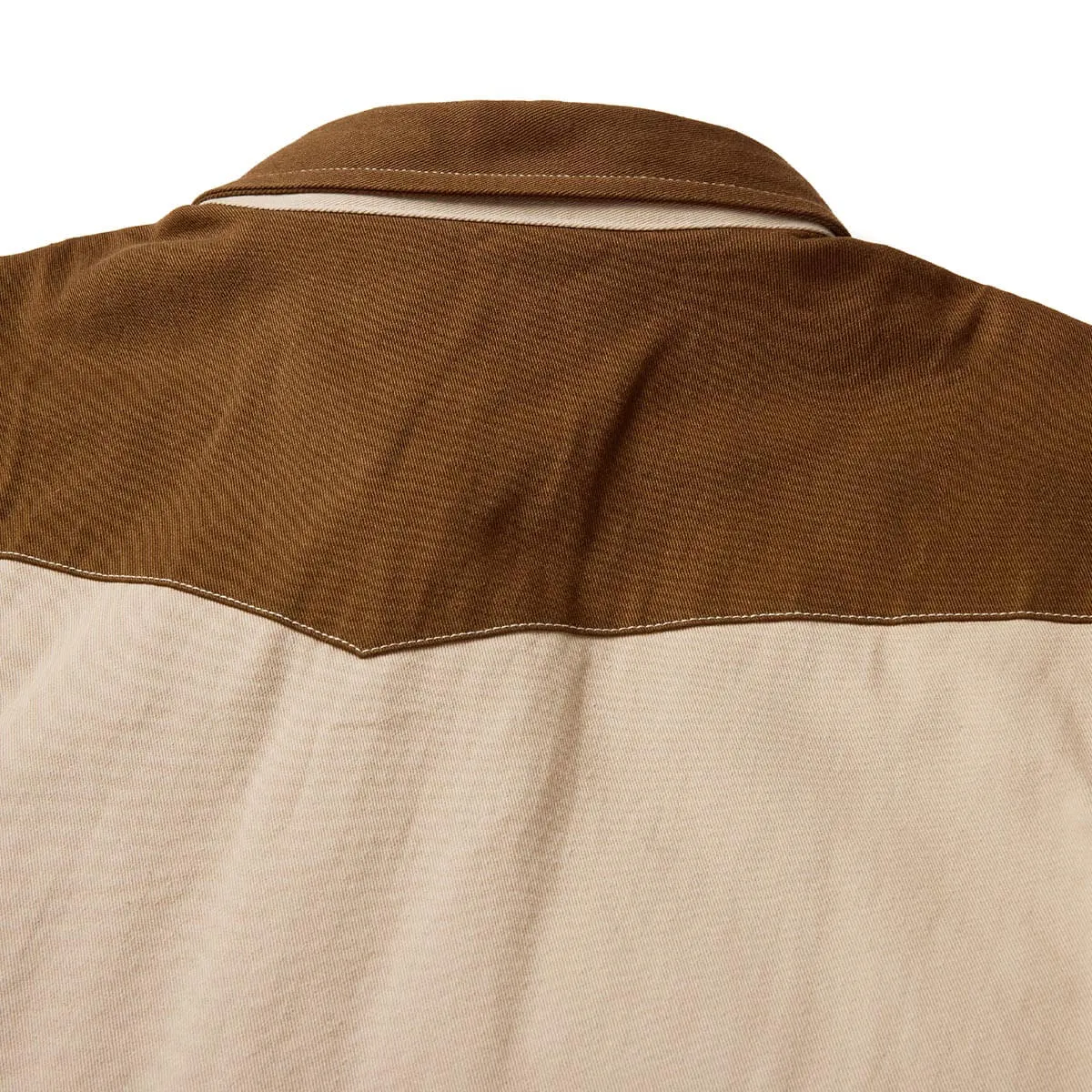 Amarillo S/S Shirt | Tan Vintage | Seager Co. sold by Man Ready product image thumbnail 5