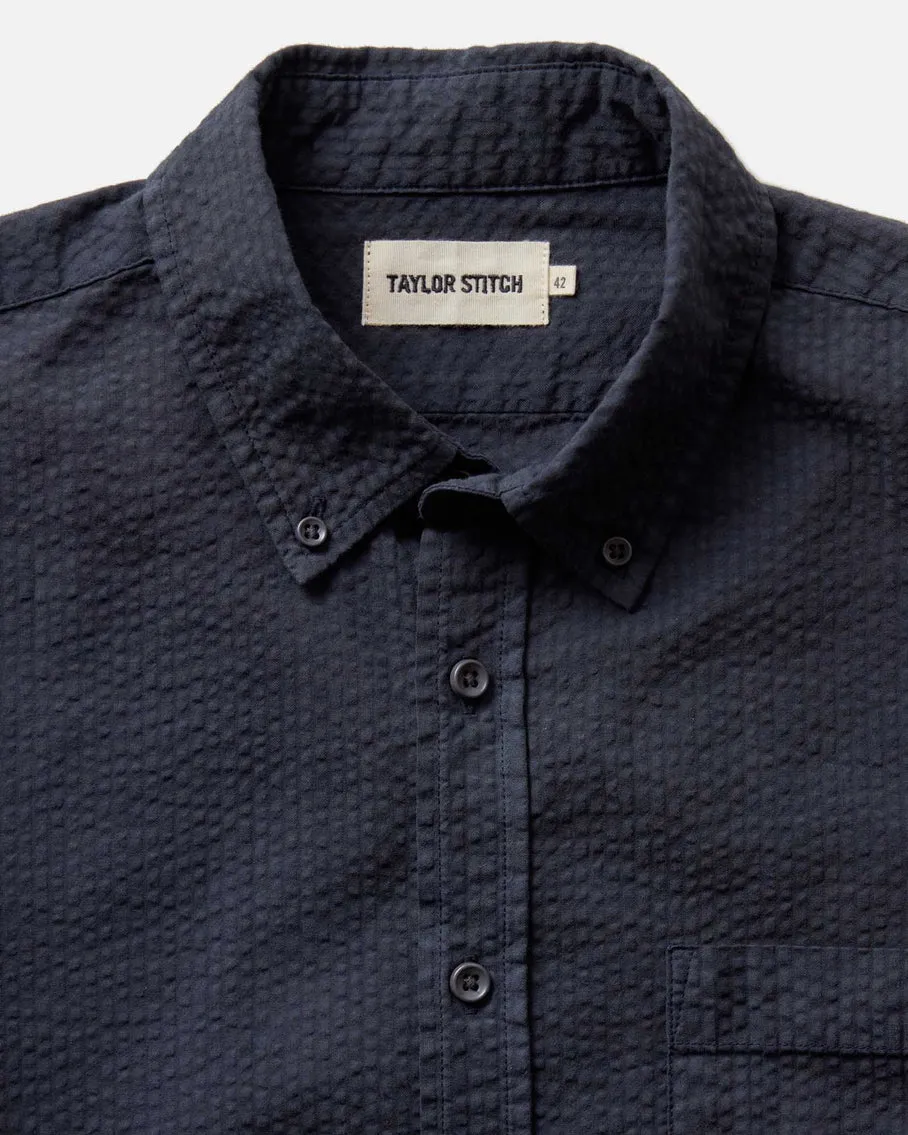 The Jack | Navy Seersucker | Taylor Stitch sold by Man Ready product image thumbnail 3