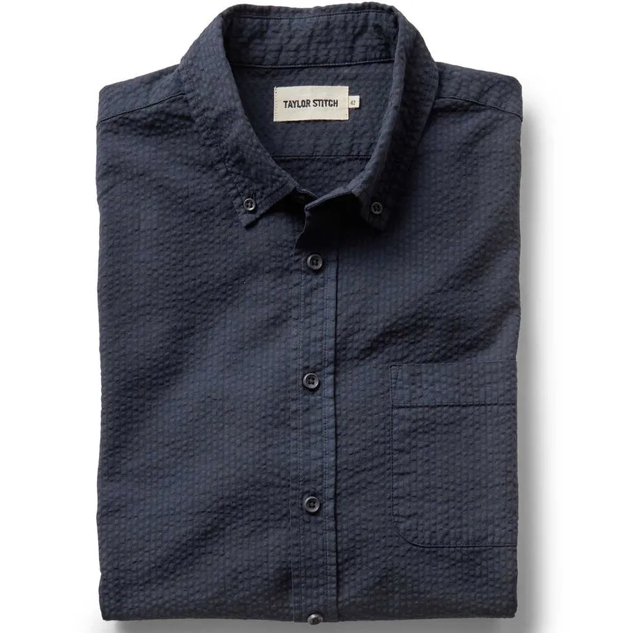 The Jack | Navy Seersucker | Taylor Stitch sold by Man Ready product image thumbnail 2