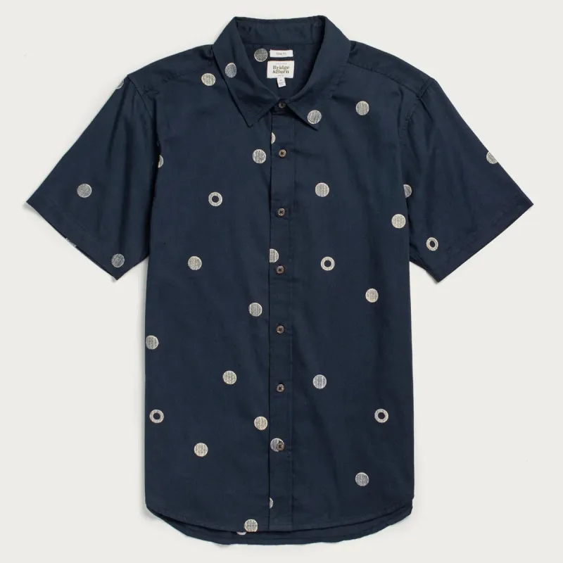 Emerson Slim Shirt | Lunar Polka | Bridge & Burn made by Bridge & Burn