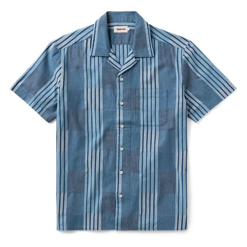 The Hawthorne Shirt | Indigo Patchwork | Taylor Stitch made by Taylor Stitch