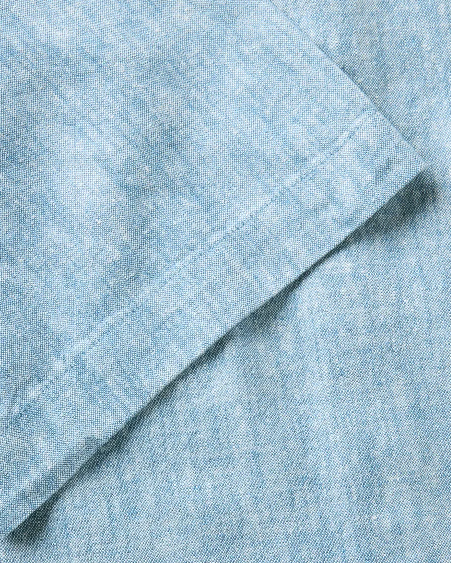 The Short Sleeve California | Sky Hemp | Taylor Stitch sold by Man Ready product image thumbnail 4
