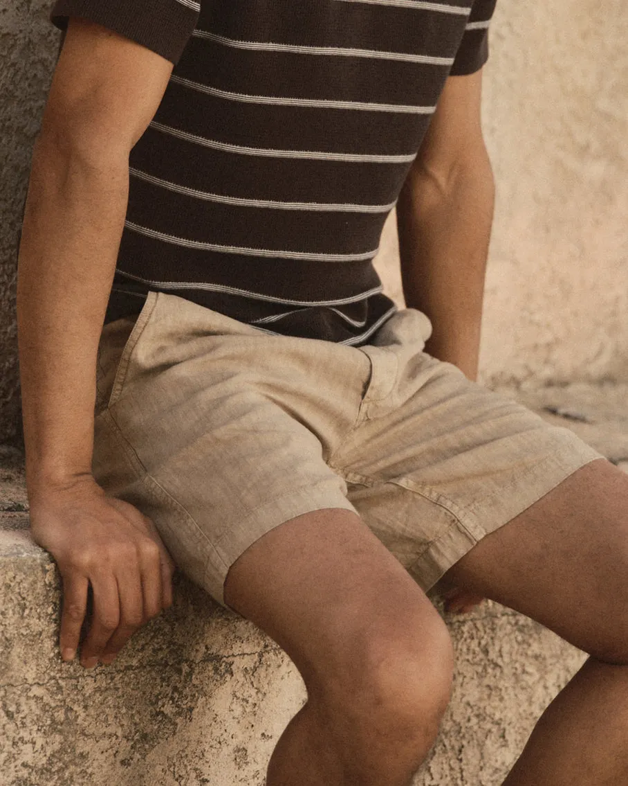 The Apres Short | Field Khaki Hemp | Taylor Stitch sold by Man Ready product image thumbnail 2