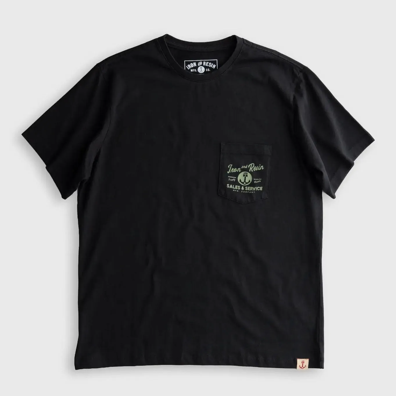 Old Cowboy Pocket Tee | Black | Iron & Resin sold by Man Ready product image thumbnail 2