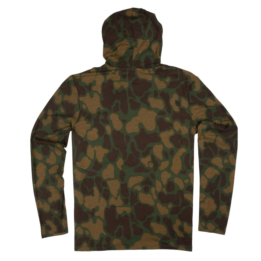 Yucatan Bamboo Hoodie Tech Shirt | Forest Camo | Sendero Provisions Co sold by Man Ready product image thumbnail 2