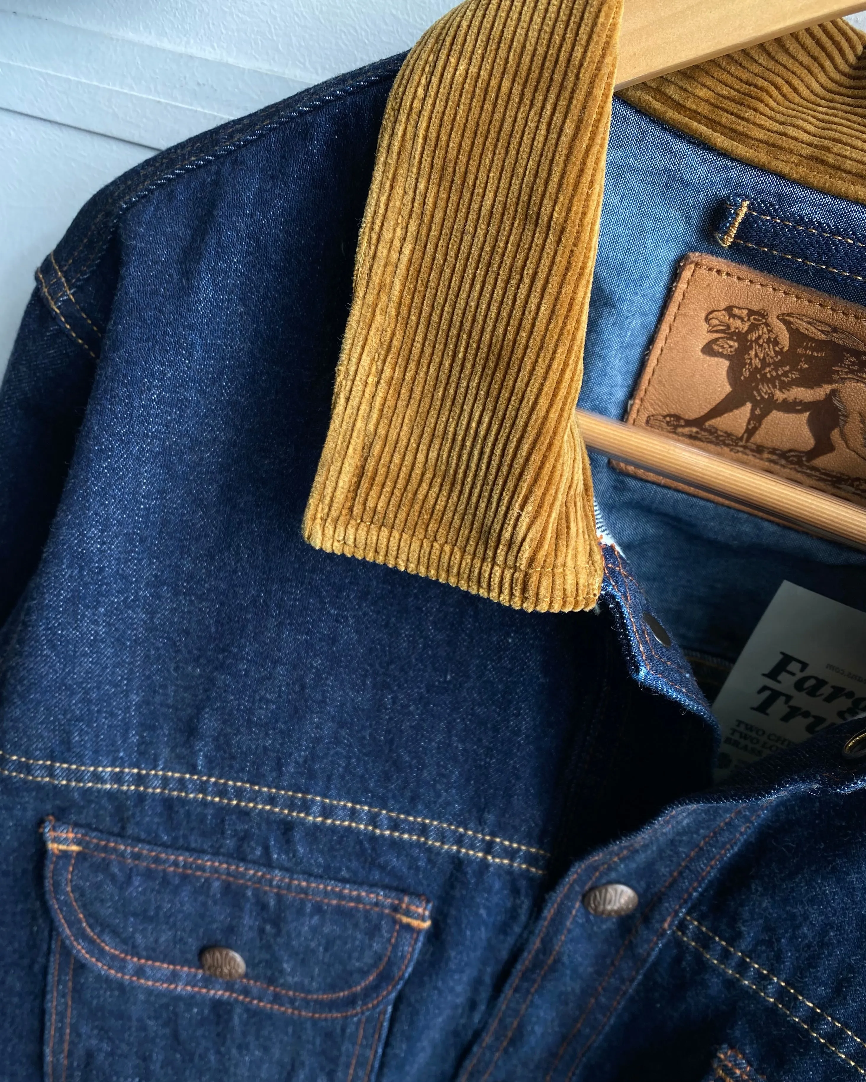 Fargo Rider Jacket | Vintage 70's Indigo Denim | Indigofera sold by Man Ready product image thumbnail 2