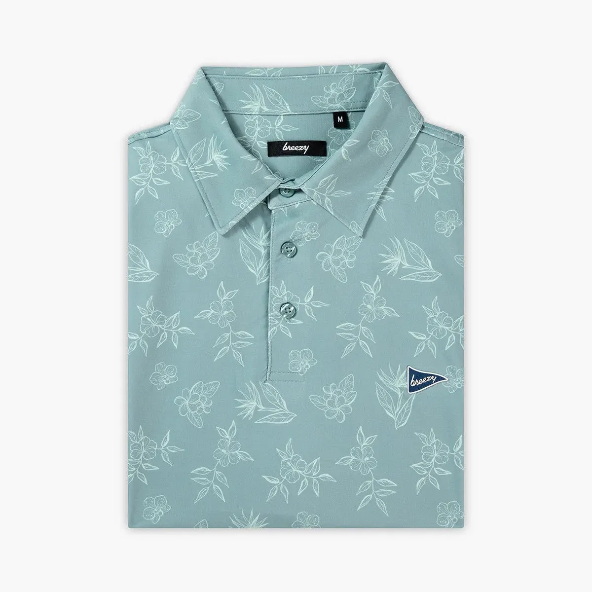 Floral Tropics Polo | Breezy Golf sold by Man Ready product image thumbnail 2