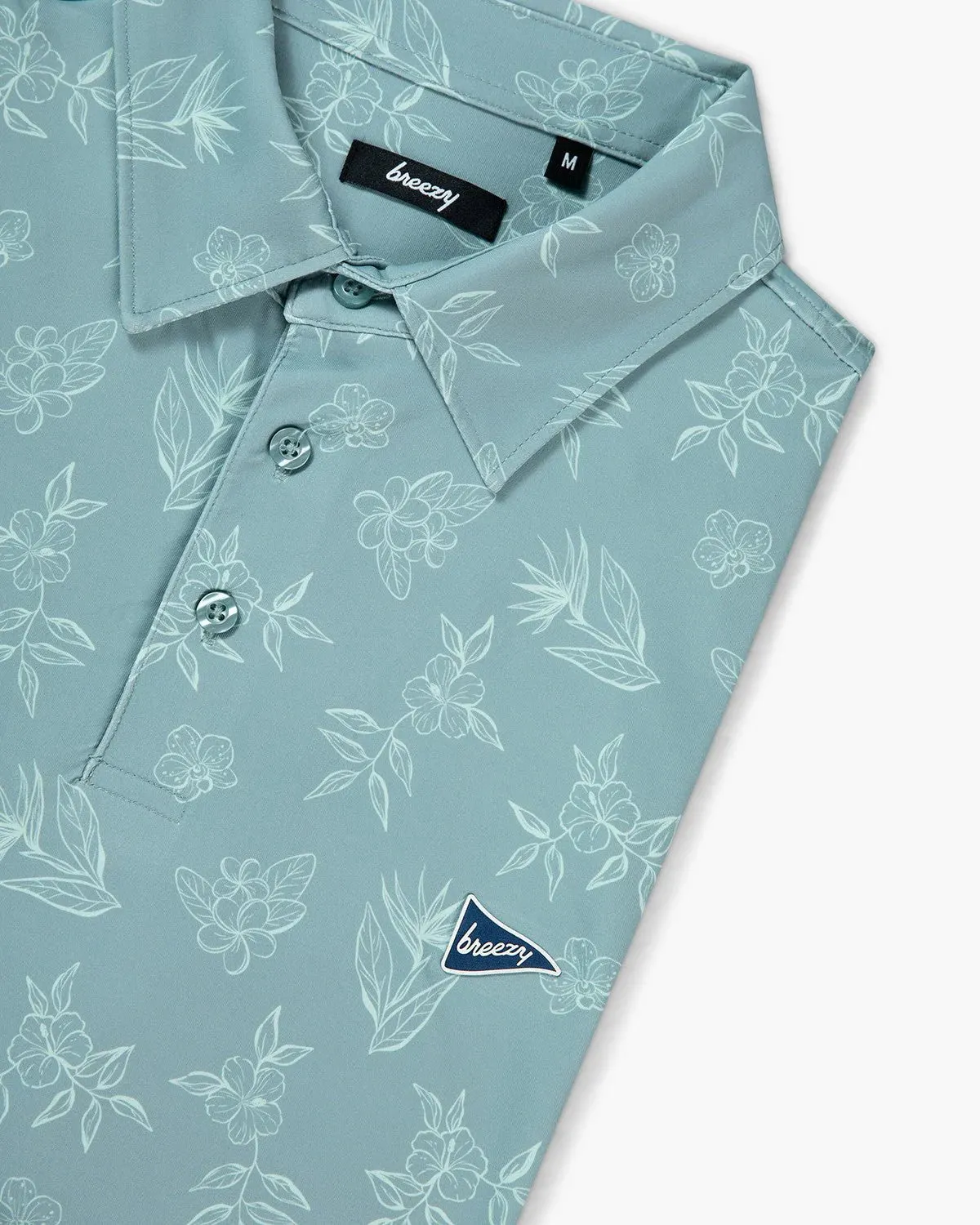 Floral Tropics Polo | Breezy Golf sold by Man Ready product image thumbnail 3