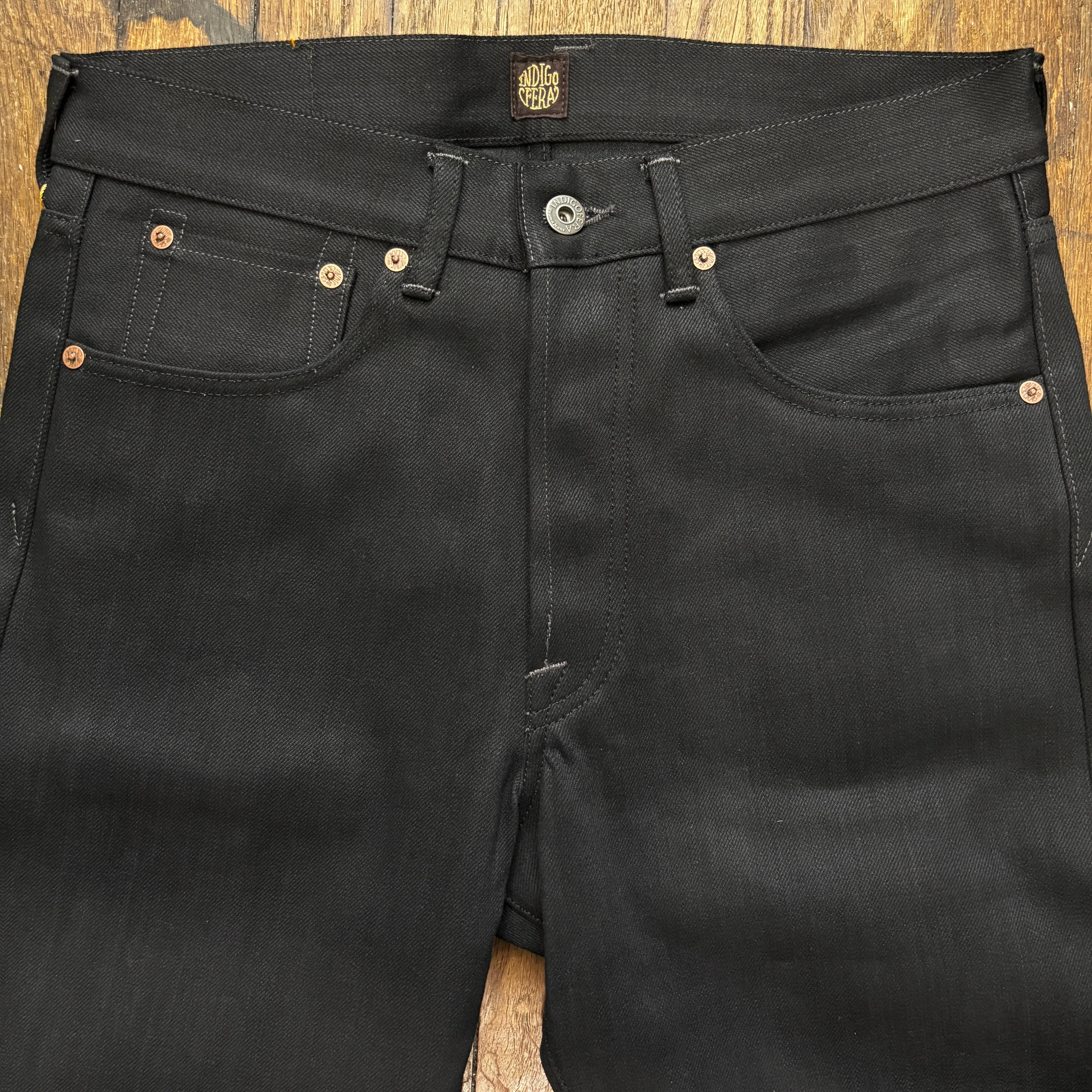 Kirk Jeans | Gunpowder | Indigofera sold by Man Ready product image thumbnail 2