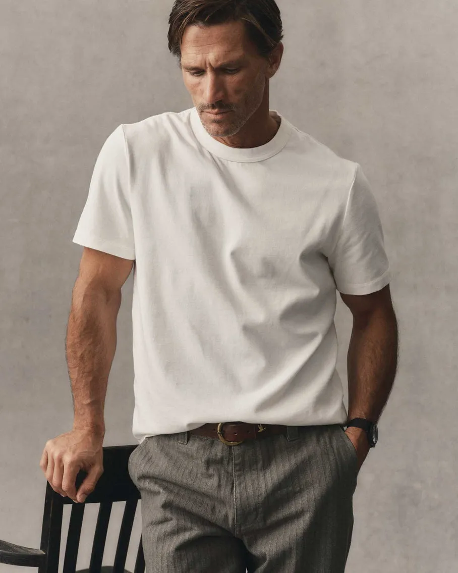 The Organic Cotton Shop Tee | Vintage White | Taylor Stitch sold by Man Ready product image thumbnail 2